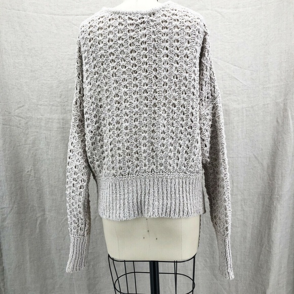 FREE PEOPLE Best Of You Loose Knit V-Neck Sweater - Picture 4 of 7